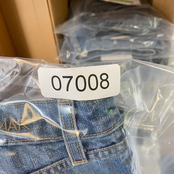 Carmar High Rise Rolled Cuff Jean Shorts Women's 26 Distressed Cotton Denim Blue - Picture 11 of 11